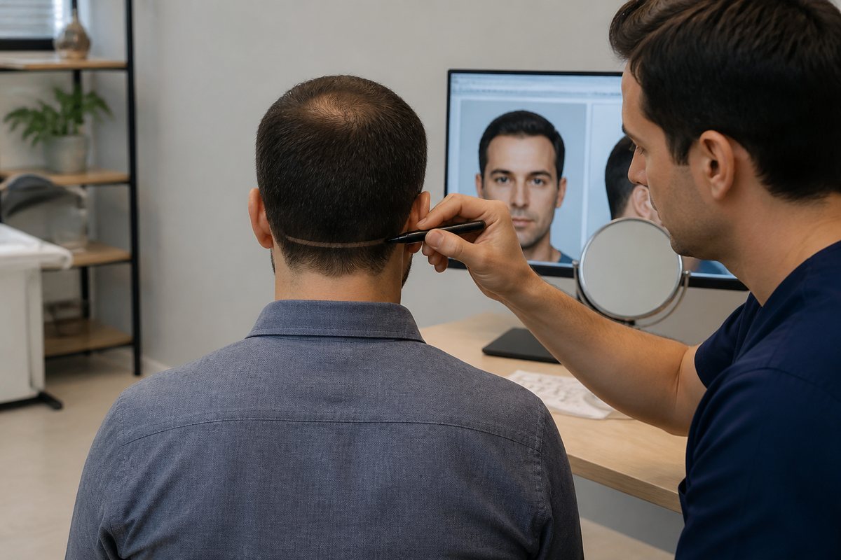 Follicular Unit Transplantation (FUT) consultation and treatment planning