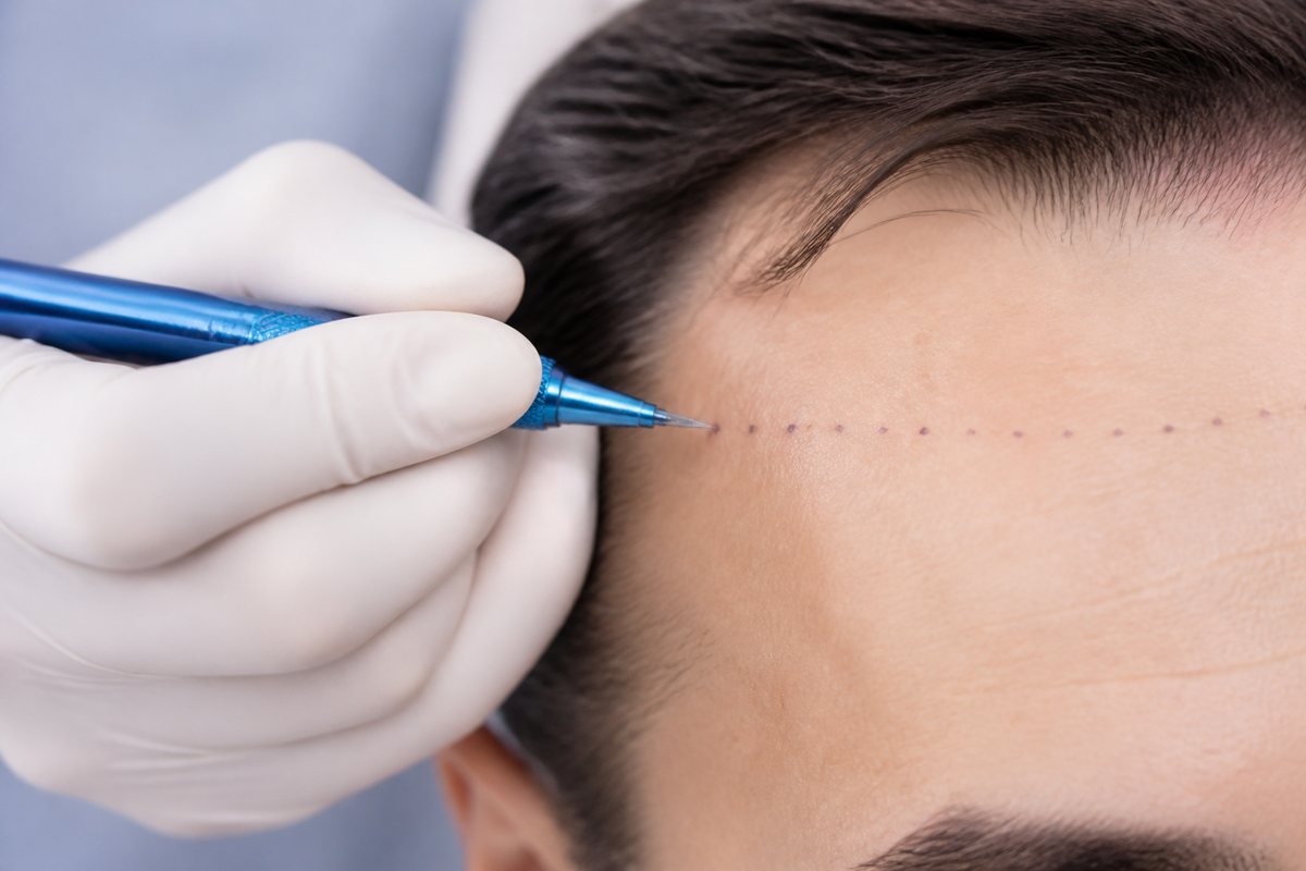 Sapphire FUE consultation and treatment planning