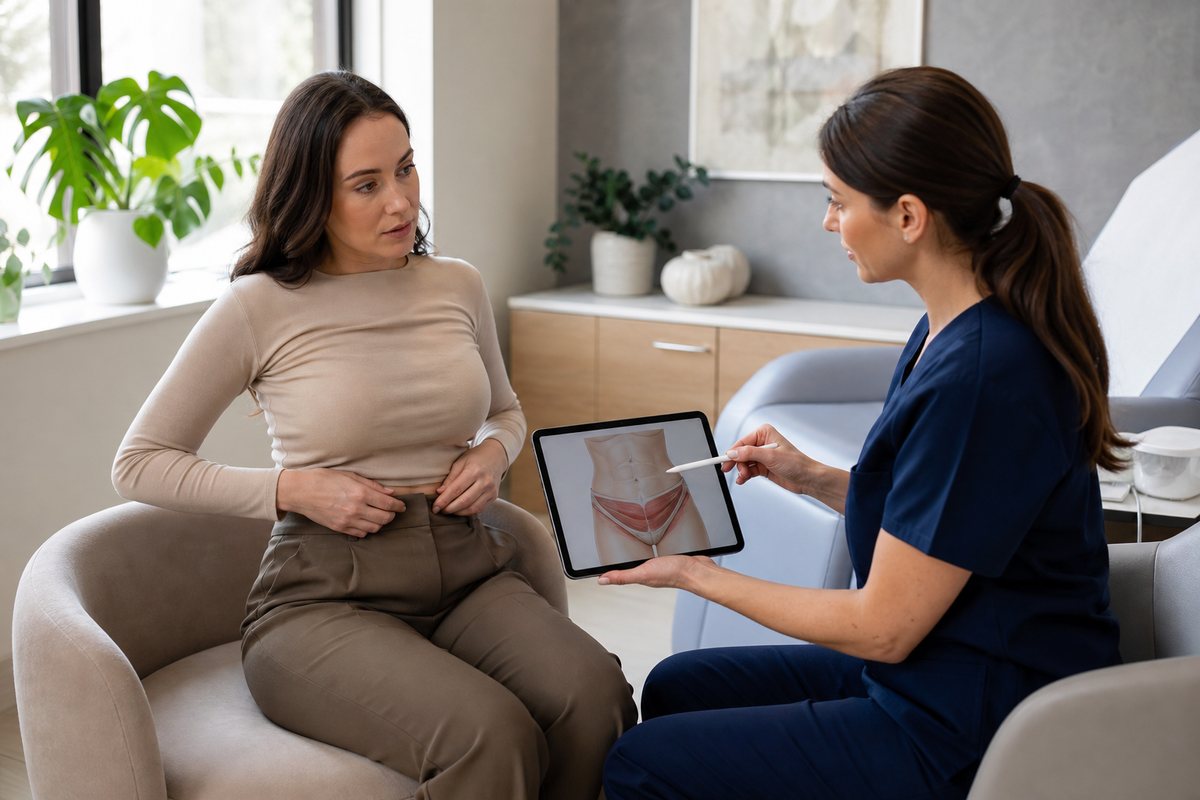 Tummy Tuck consultation and treatment planning